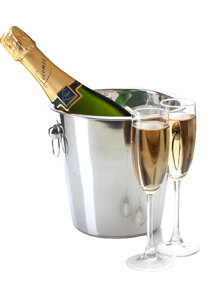 Champagne rond Épernay