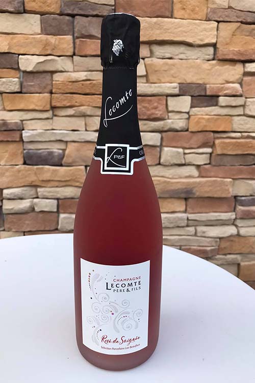 Champagne rosé Épernay